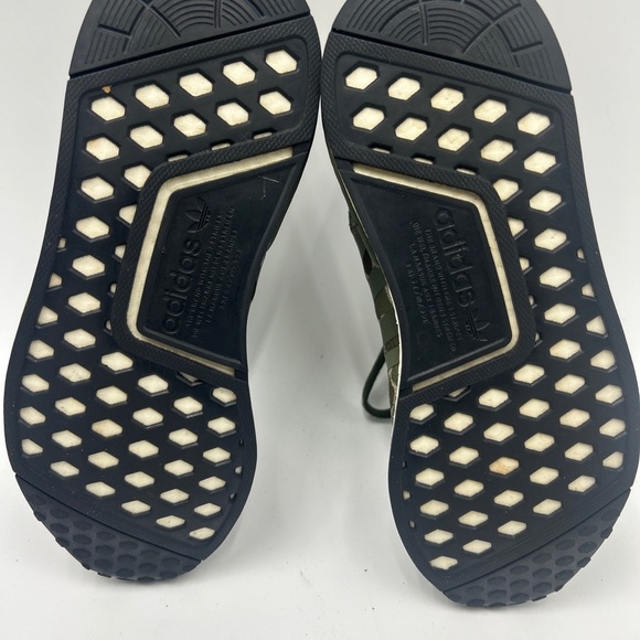 ADIDAS NMD R1 DUCK CAMO SHOES MENS SIZE 8 ATHLETIC SHOES GREEN BROWN TAN - Picture 9 of 11